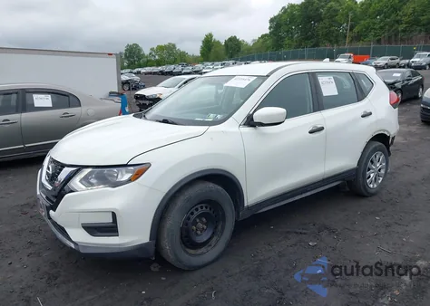 2017 Nissan Rogue S из США, поврежденный, VIN KNMAT2MVXHP561788
